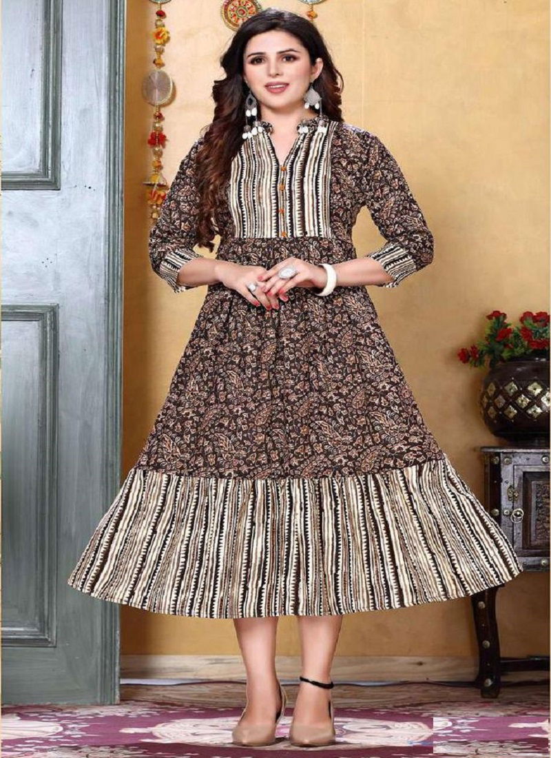 Violily Just For You 1 Jaipuri Style Printed Kurtis Catalog
